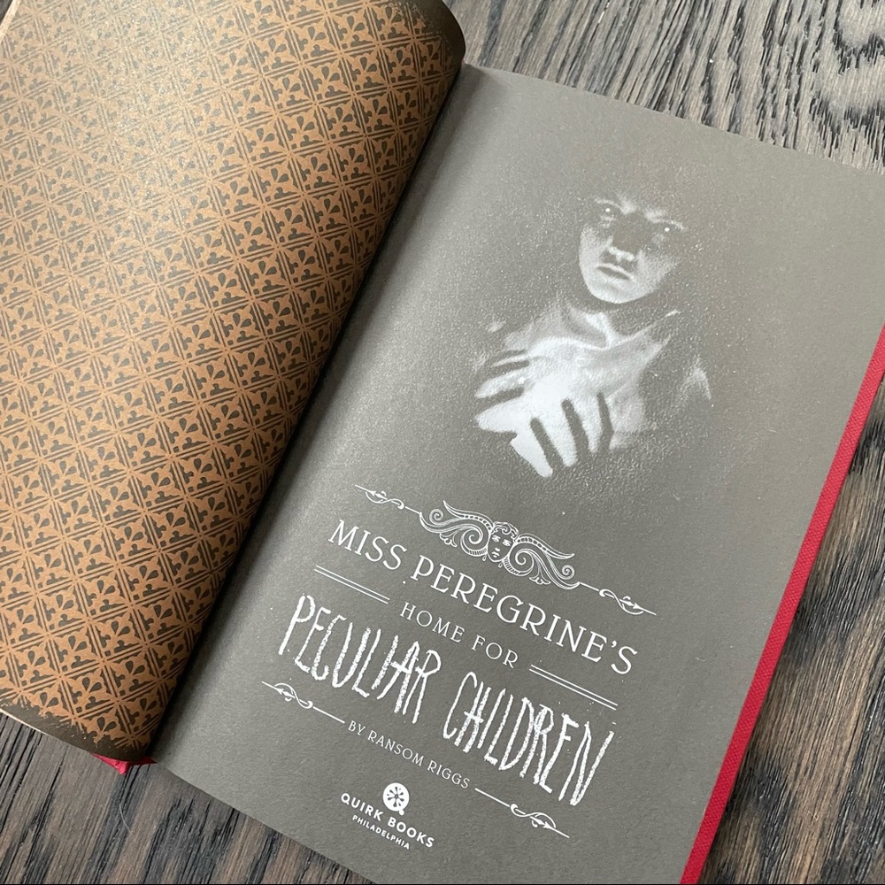 Miss Peregrine’s Home For Peculiar Children Hardcover Book